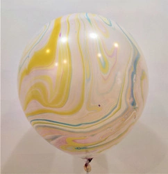 Giant Balloon 21" Marbled MIX (1 pc.)