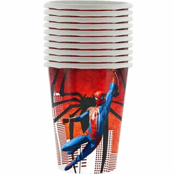 Spider-Man paper cups party decoration 10 pcs.