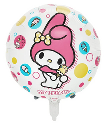 Kuromi 18" (45cm) foil balloon.)