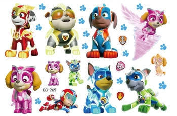 Psi Patrol Kids Tattoos (1 pc)