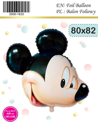 Balon Foliowy Mickey (80cm*82cm)