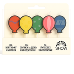 Świeczki Urodzinowe „Balonowa Radość” – SHOW