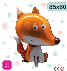 Balon Foliowy Lis  (85cm*60cm)