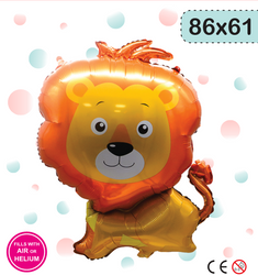 Foil Lion Balloon (86cm*61cm)