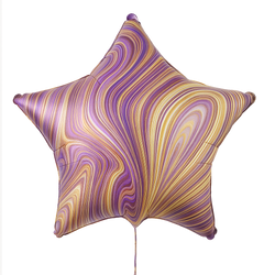 Fólie Marble Star Purple 18" (45cm).)