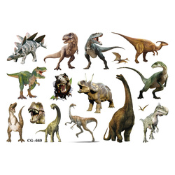 Tetování dinosaurů - prehistorická zábava pro malé průzkumníky! (1 ks)