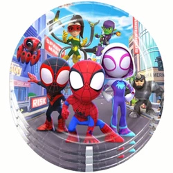 Talerzyki Papierowe „Spider-Man i Przyjaciele” – 10 sztuk