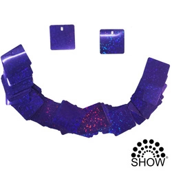 Holographic Purple Sequins 100 pcs for Sequin Panels (30cm*30cm)