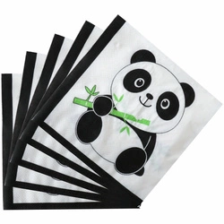 Paper napkins with Panda - 17 x 17 cm (20 pcs.)