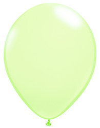Balónky 5" (12,5 cm), bledě zelená (100 ks)./ balení.)