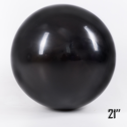 Latex Balloon Giant 21" Premium SHOW™ Black (077)