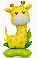 Giraffe-shaped foil balloon 62"33 cm