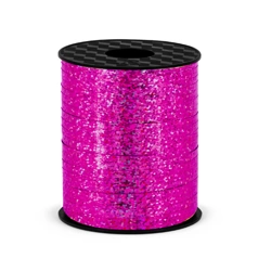 Raspberry glitter balloon ribbon (5mm*225m)