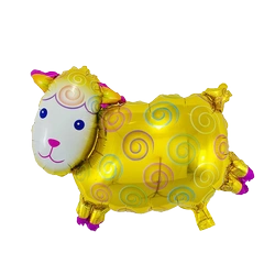 Balon Foliowy Owca Złota (54cm*74cm)