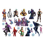 Tatuaże Fortnite – Superbohaterowie i Przygoda na Skórze! (1 szt)