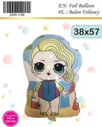 Balon Foliowy LOL Dziewczynka (38cm*57cm)