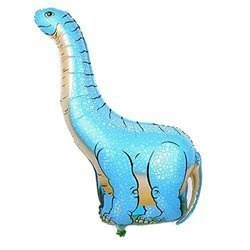 Balon Foliowy Dinozaur Niebieski (68cm*96cm)