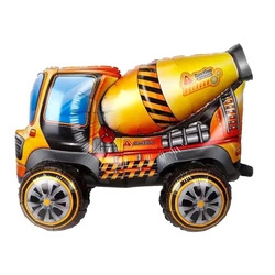 3D Standing Foil Balloon Concrete Truck (60cm)