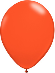 Повітряні кульки 18" (46 см), мандаринові (10 шт)./ пачка.)