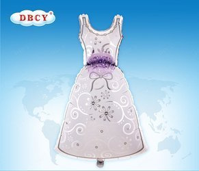 Фольгована куля для наречених (63см*109см)