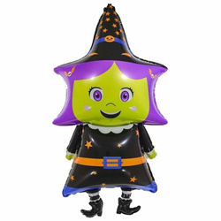Fóliový balónek Halloween Witch (48 cm * 99 cm)