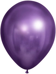 Balloons 12" Chrome, Purple (50 pcs./package.)