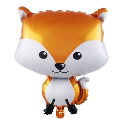 Foil Fox Balloon (48cm*66cm)