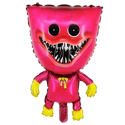 Labubu Foil Balloon, Huggy Wuggy Halloween (45cm*73cm)