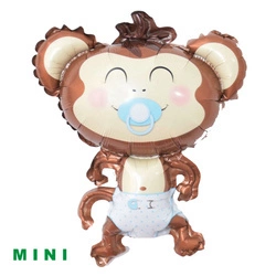 Mini Monkey Foil Balloon
