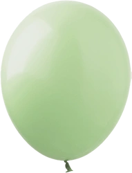 Premium SHOW 5 Inch Rubber Balloons, Green Sky (086)