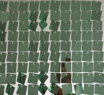 Flitrové panely růžové matné (30 cm * 30 cm)