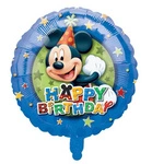 Balon foliowy Mickey Happy Birthday 18" (45cm.)