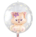 Balon w Balonie Foliowy Lis Bella (60cm*69cm)