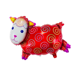 Balon Foliowy Owca Czerwona (54cm*74cm)