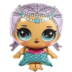 Balon Foliowy LOL Dziewczynka (49cm*80cm)