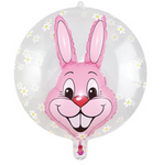 Balon w Balonie Foliowy Królik (60cm*69cm)