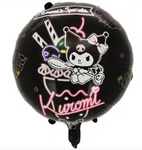 Balon foliowy Kuromi, Sanrio 18" (45cm.)