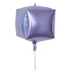 Balon Sześcian Liliowy Satin  (24 cali)