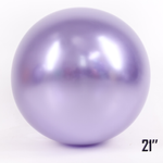 Balon Gigant 21" CHROME,  Liliowy (1 szt.)