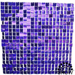 Panele Cekinowe Holograficzne Fioletowe ŁM (30cm*30cm)