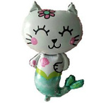 Balon Foliowy Kotek Syrenka (84*53cm)