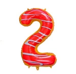 Balon Foliowy Cyferka "2" Ciasteczko (100cm.)