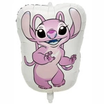 Balon foliowy Angel 46 x 64 cm – różowy balon urodzinowy Lilo i Stitch