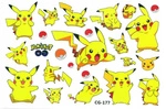 Tatuaże dla Dzieci Pokemon, Pikachu (1 szt)
