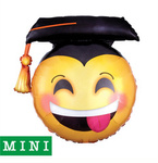 Balon Foliowy Emotka Gratulacje