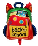 Balon Foliowy Plecak Szkolny "Back to School" (64cm*54cm)