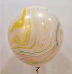 Balon Gigant 19" Marmurkowy MIX (1 szt.)