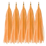 Ogon do balonów Brzoskwiniowy, Tassel (5szt)