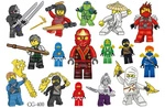 Tatuaże dla Dzieci NINJAGO  (1 szt)