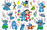 Tatuaże dla Dzieci Lilo & Stitch (1 szt)